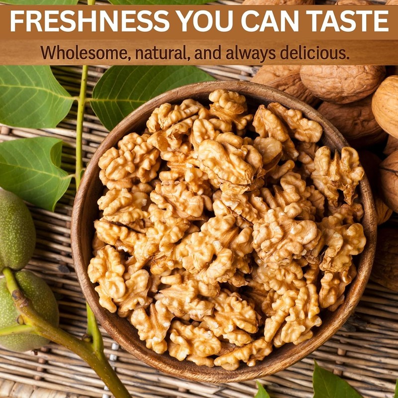 Natural Kosher Walnuts in Shell - Fresh Jumbo Nuts, Perfect for Baking gallery