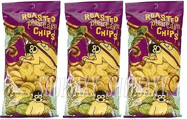 3X Pack Trader Joe’s Plantain Chips 6 oz each pack