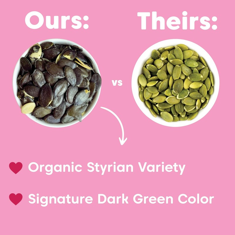 Wilderness Poets, Organic Heirloom Pumpkin Seeds Styrian Variety, No Shells,... gallery
