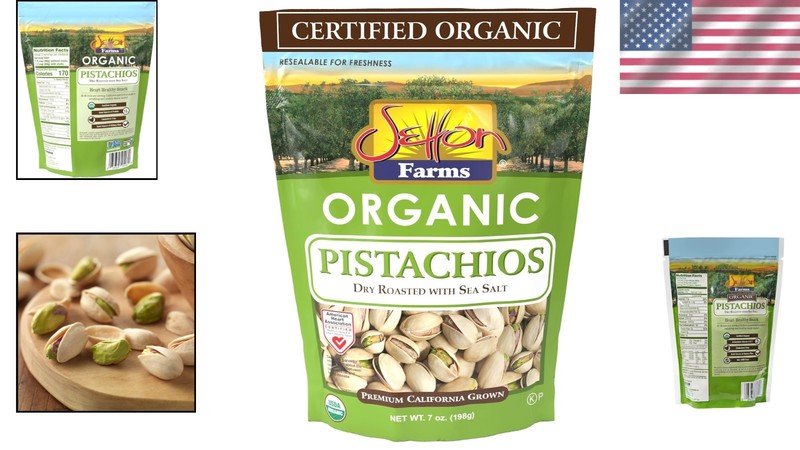 Setton Farms 7 Oz Resealable Organic Pistachios - Deliciously Nutritious Snack gallery