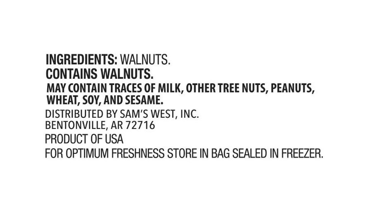 Member Marks Natural Shelled Walnuts - Light Halves & Pieces, 32 oz Resealable gallery