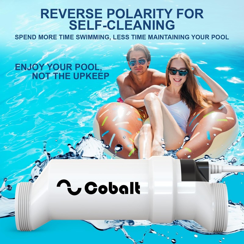 Replacement Salt Cell for 40,000 Gallon Saltwater Pool Systems, 13-Blade Tita... gallery