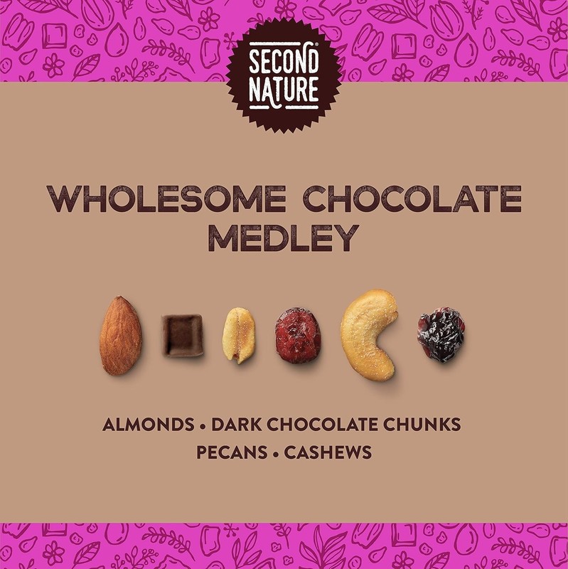 Wholesome Medley Trail Mix - Gluten-Free Healthy Snack - 14 oz Resealable Pouch gallery