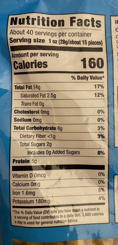 Kirkland Signature Whole Fancy Unsalted Cashews Premium Nuts 2.5 lb Bag gallery