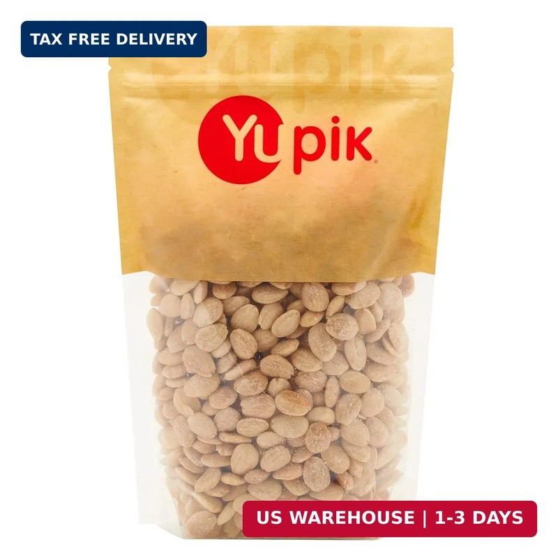 Yupik Roasted Sea Salted Marcona Almonds, 2.2 lb (35.2 oz), Gluten-Free, Vegan