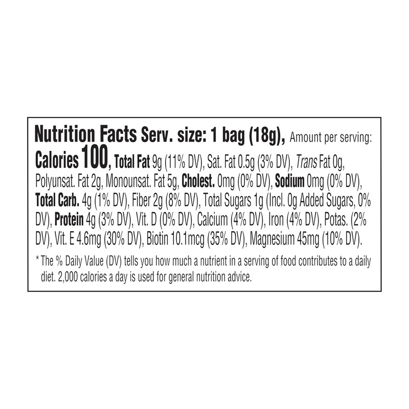 Whole Natural Raw Snack Nuts, 100 Calorie Travel Bags, 32 gallery