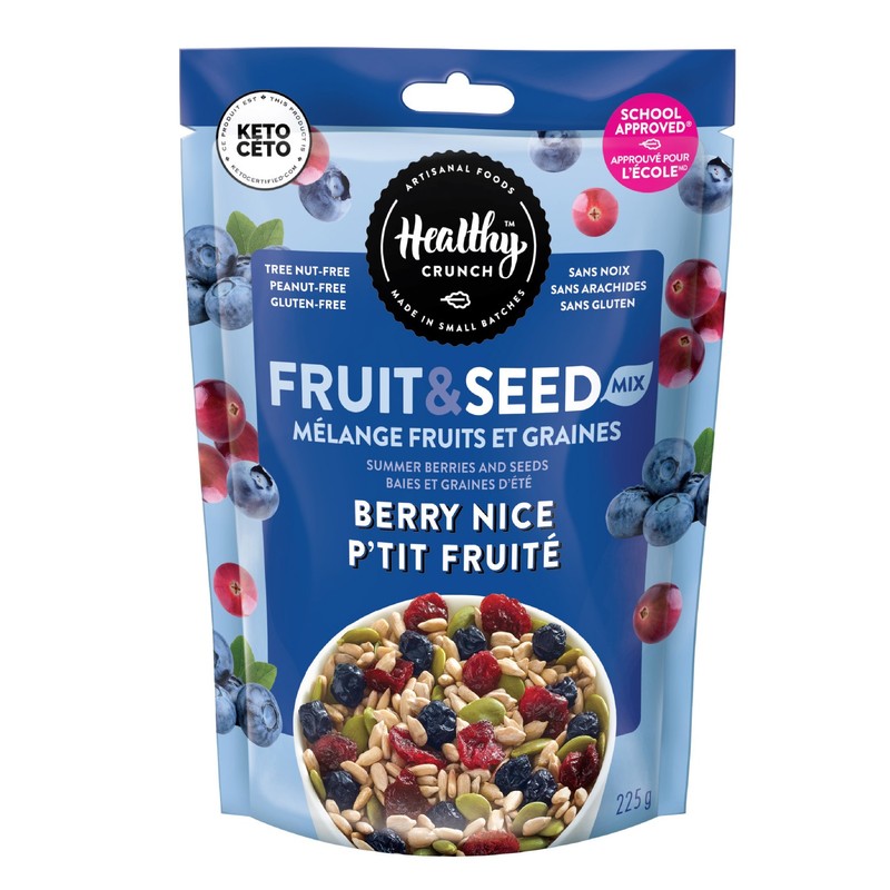 Healthy Crunch Fruit & Seed Mix, 7 × 225 g gallery
