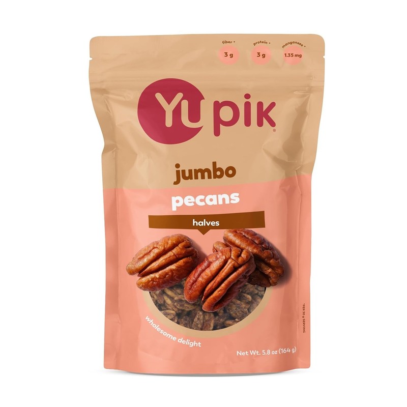 5.8 Oz of Jumbo Raw Pecans - Unsalted, Gluten-Free, and Kosher Certified gallery