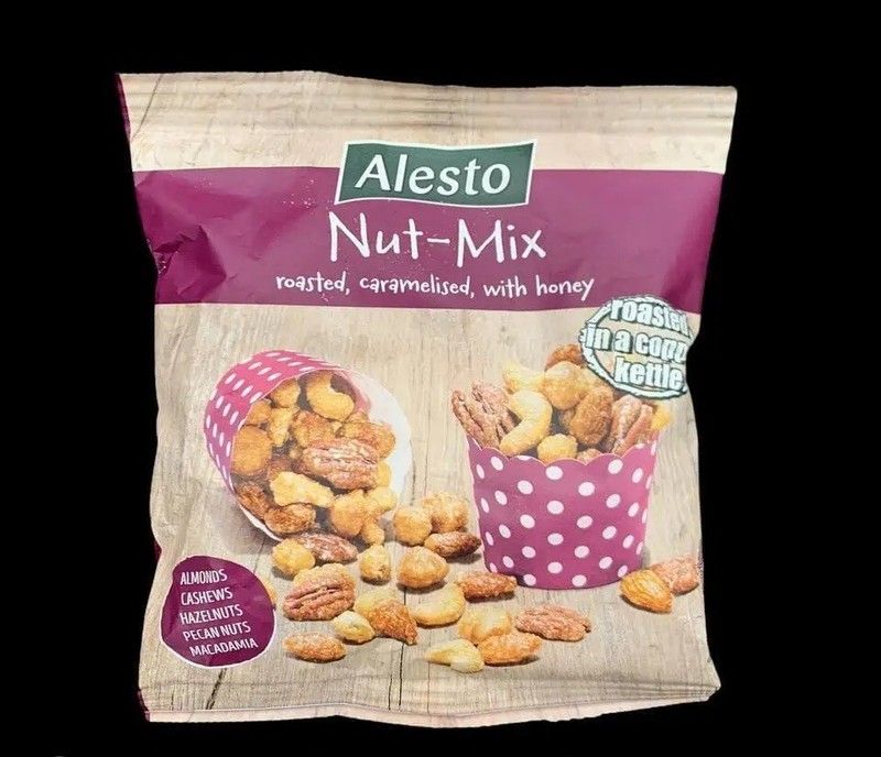 Nuts Mix in Caramel ALESTO 100% Nut Natural Vitamin Nut-Mix 150 g (5.29 Oz)