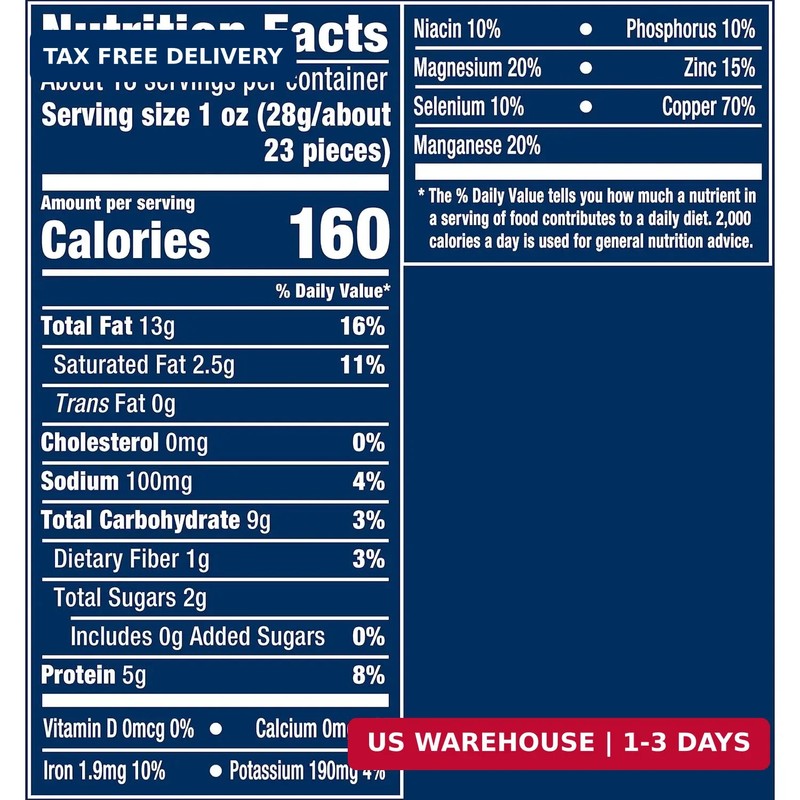 PLANTERS Deluxe Salted Whole Cashews, Party Snacks, Plant-Based Protein, Quick S gallery