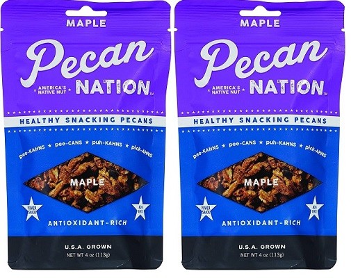 Pecan Nation Maple Pecans 2 Pack