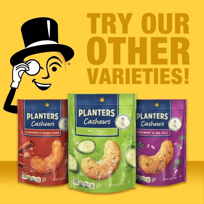 Garlic Chili Crisp Flavored Cashews, 5 oz Resealable Bag gallery