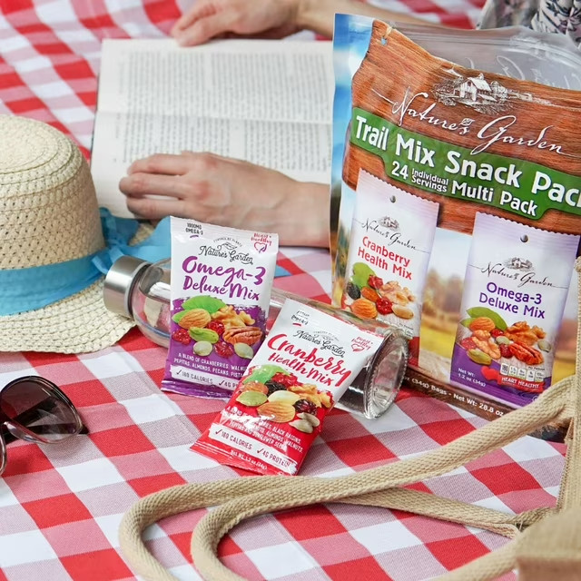 Nature's Garden Trail Mix Snack Packs – Healthy & Tasty, 1.2 oz, 24pk gallery