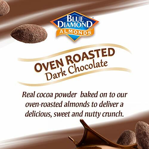 Blue Diamond Almonds Oven Roasted Dark Chocolate Flavored Almonds, 14 Oz Bag gallery