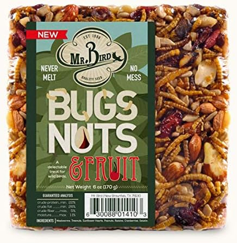 Bugs, Nuts, Fruit Small Wild Bird Seed Cake 6 oz. pack of 4 gallery