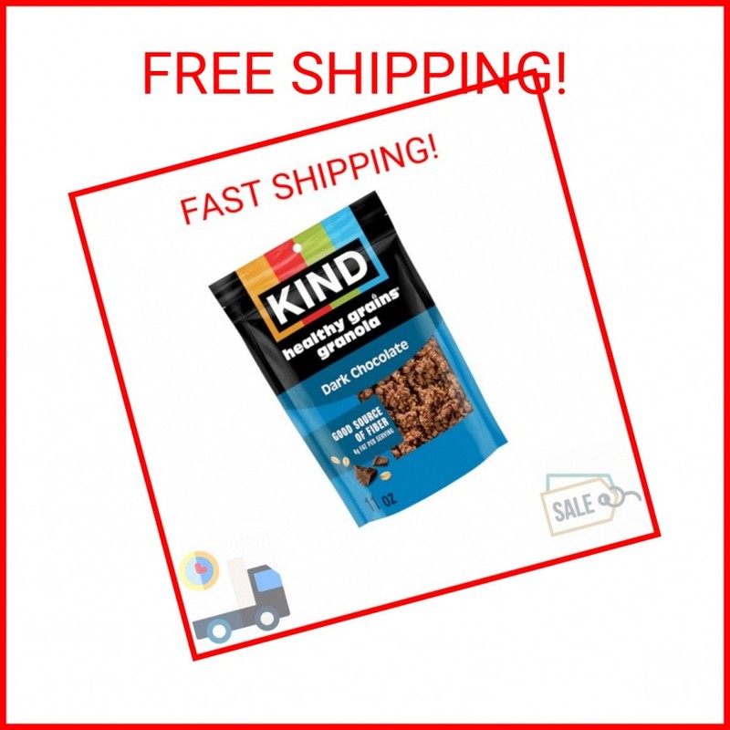 KIND Healthy Grains Granola, Dark Chocolate Clusters, Healthy Snacks, Gluten Fre gallery