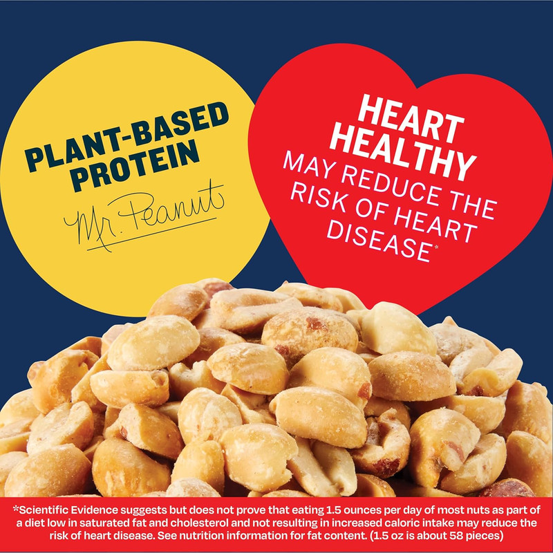 PLANTERS Unsalted Dry Roasted Peanuts 16 Oz (12-Pack) gallery