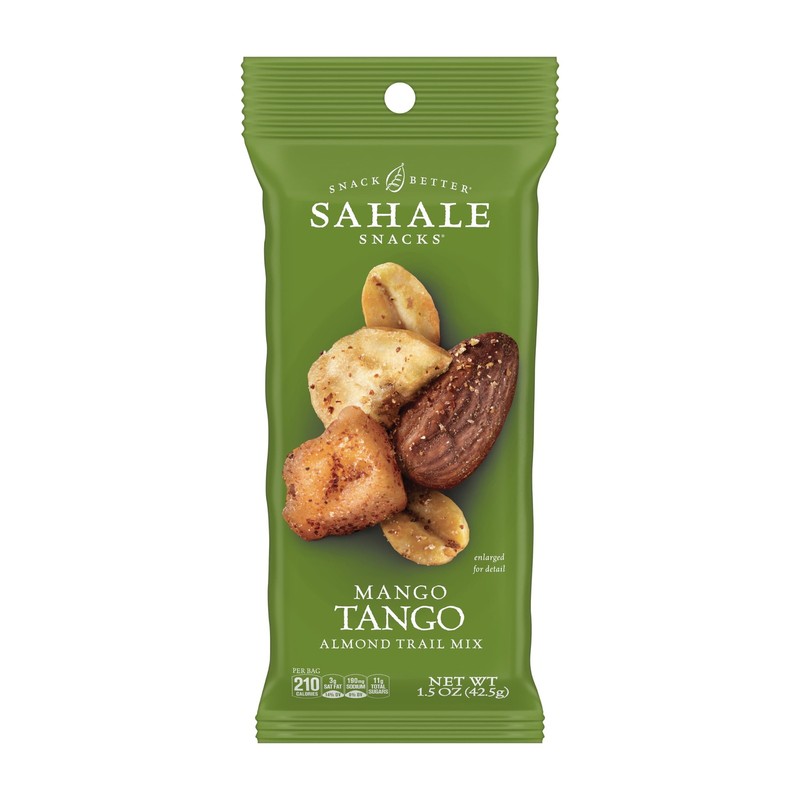 Mango Tango Almond Trail Mix, 1.5 oz Grab & Go Bags (18 Packs) – Dry-Roasted …