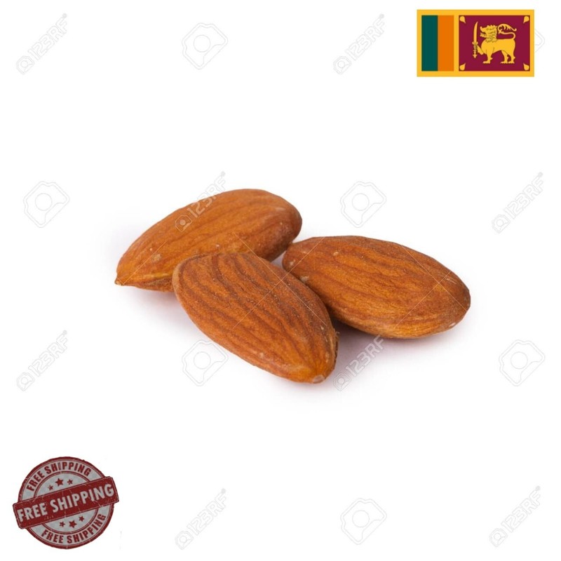 Peeled Dried Raw Ceylon Almonds, Fresh And Healthy