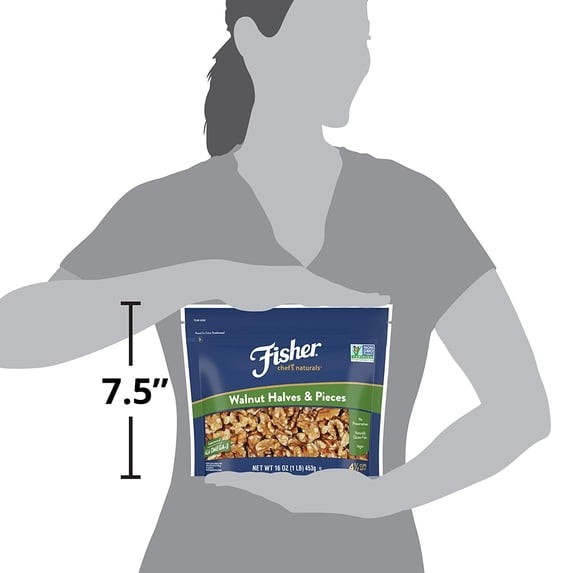 Fisher Chef's Naturals Gluten Free, No Preservatives, 16 oz Bag gallery