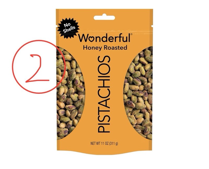 Wonderful Pistachios Honey Roasted~**22 Ounce**~ No Shells~Resealable Pouch~2022 gallery