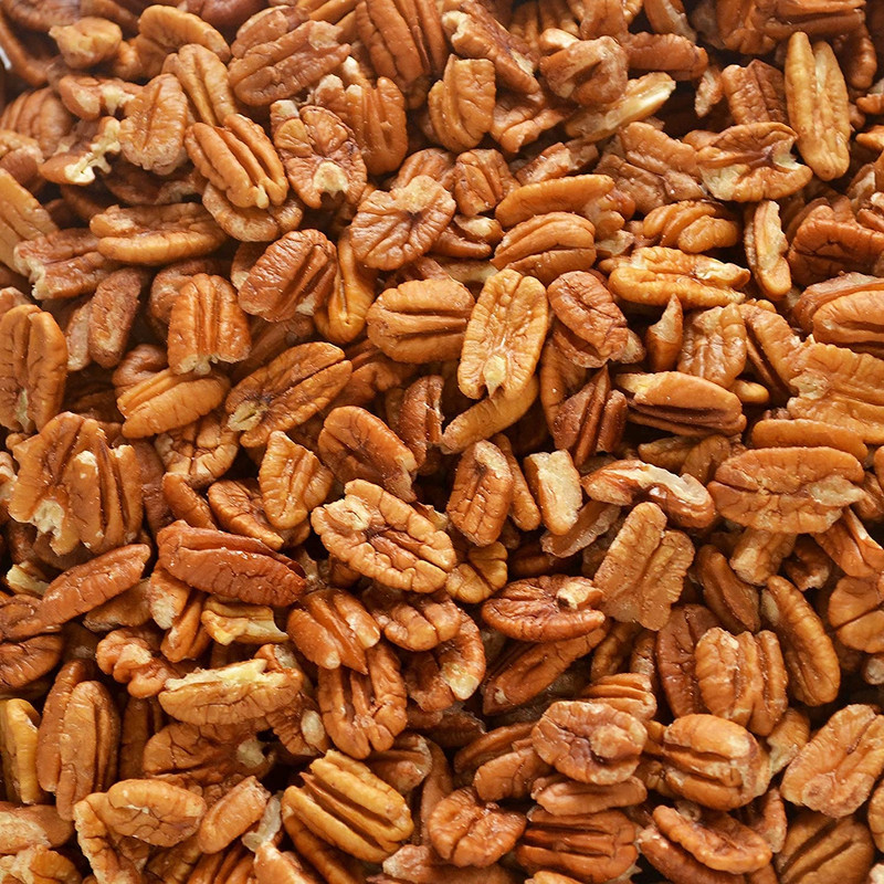 Pecan Shop Raw Texas Native Pecans Wild-Harvested Pesticide-Free 2lb Oxygen-Barr