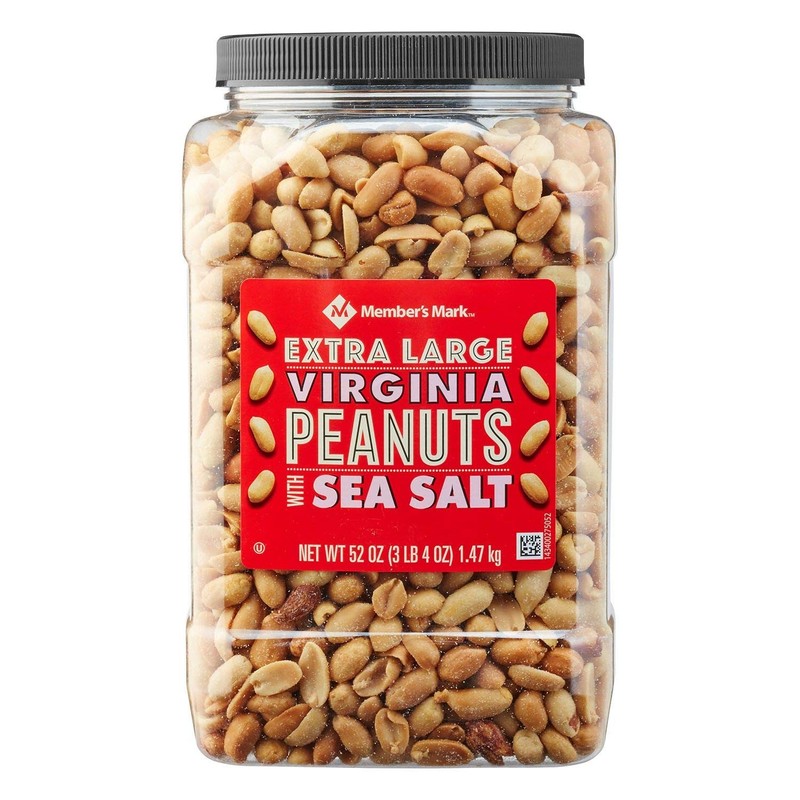 Extra Large Roasted Virginia Peanuts with Sea Salt - 34.5 Ounce Bag
