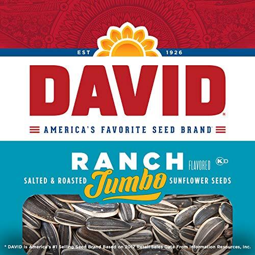 David Seeds Jumbo Sunflower Ranch Flavor, 5.25-Ounce Bag (Pack of 12) gallery