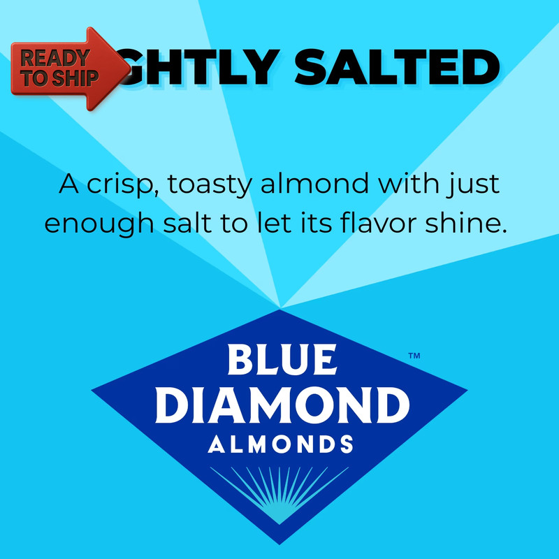 , Lightly Salted Low Sodium Snack Nuts for Gluten Free Snacking, 14 Oz. gallery