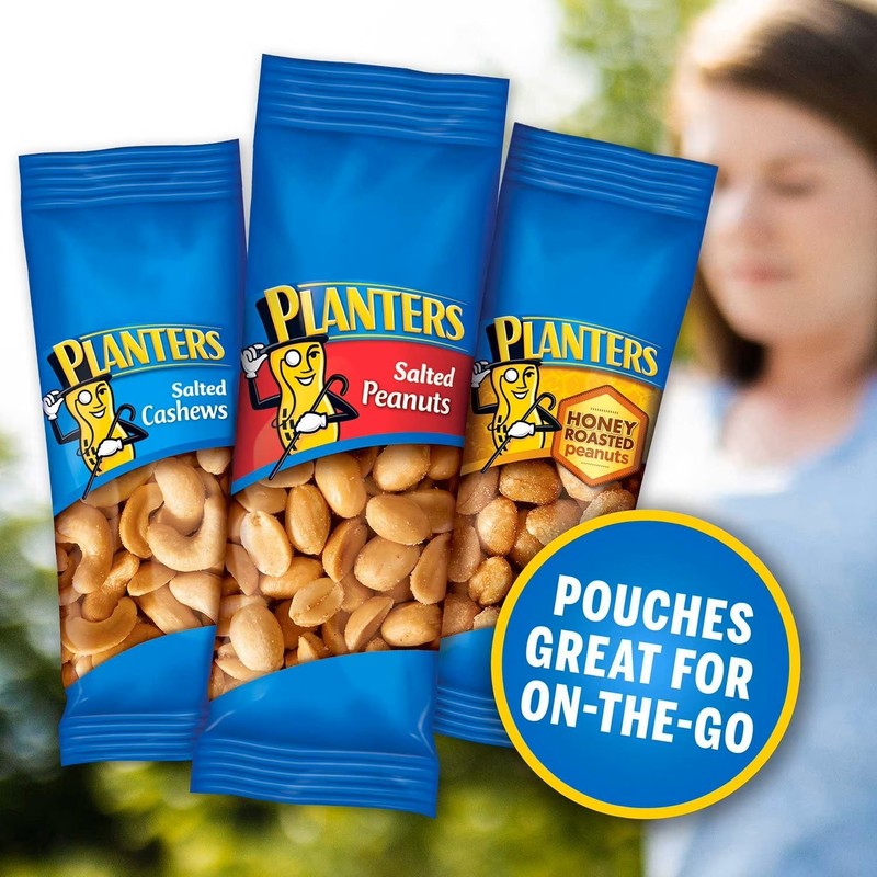 Planters Variety Pack Cashews & Peanuts, 24 pk Free Shipping!!! gallery