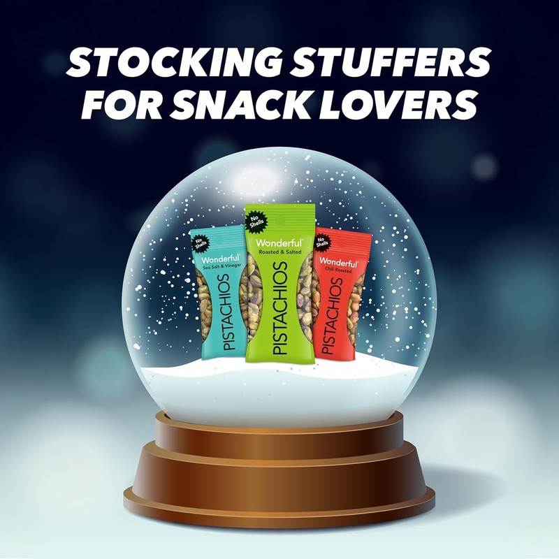 No‑Shell Pistachio Snack Variety Pack 9 Bags Roasted Spicy Honey Gluten‑Free gallery