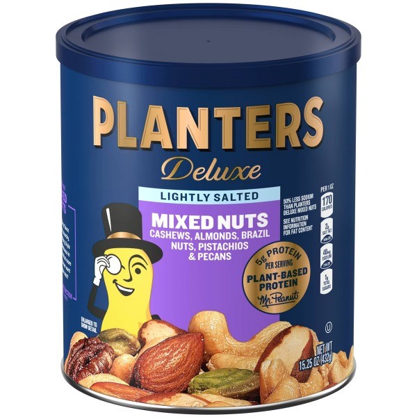 Deluxe Lightly Salted Mixed Nuts-15.25oz