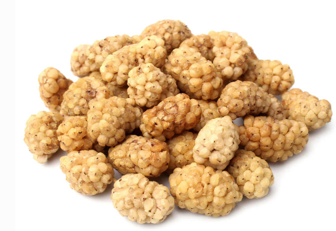 Nazo Dried White Mulberries 14 Oz gallery