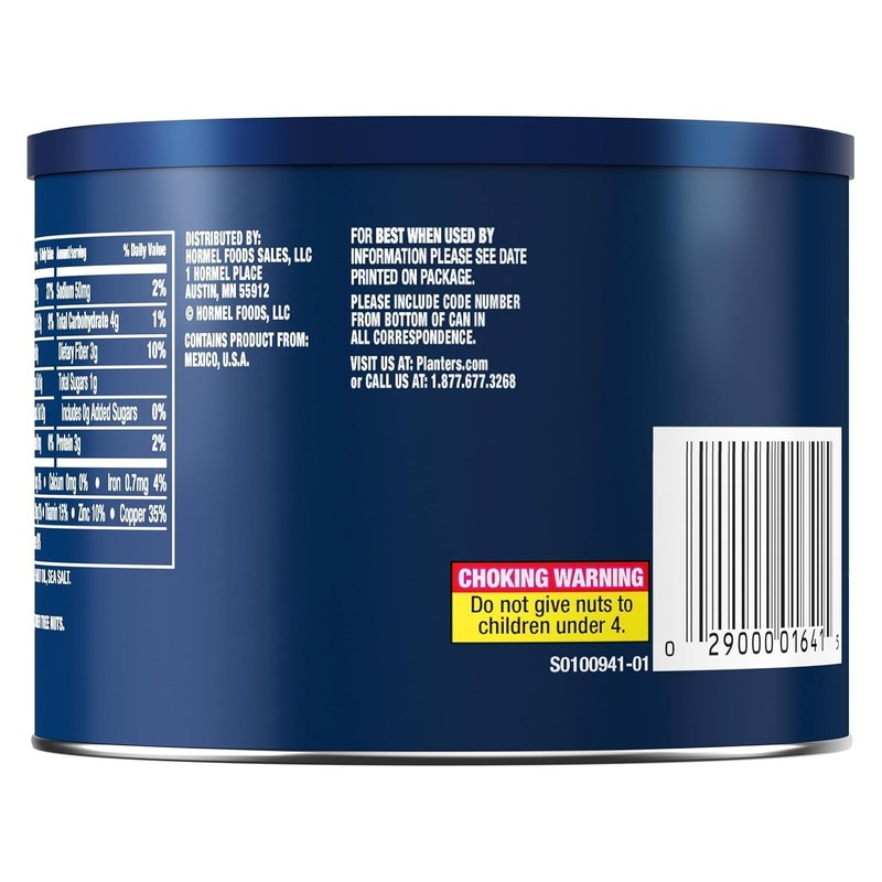 Savory Salted Roasted Pecans - Plant-Based Protein Snack in 7.25 oz Canister gallery