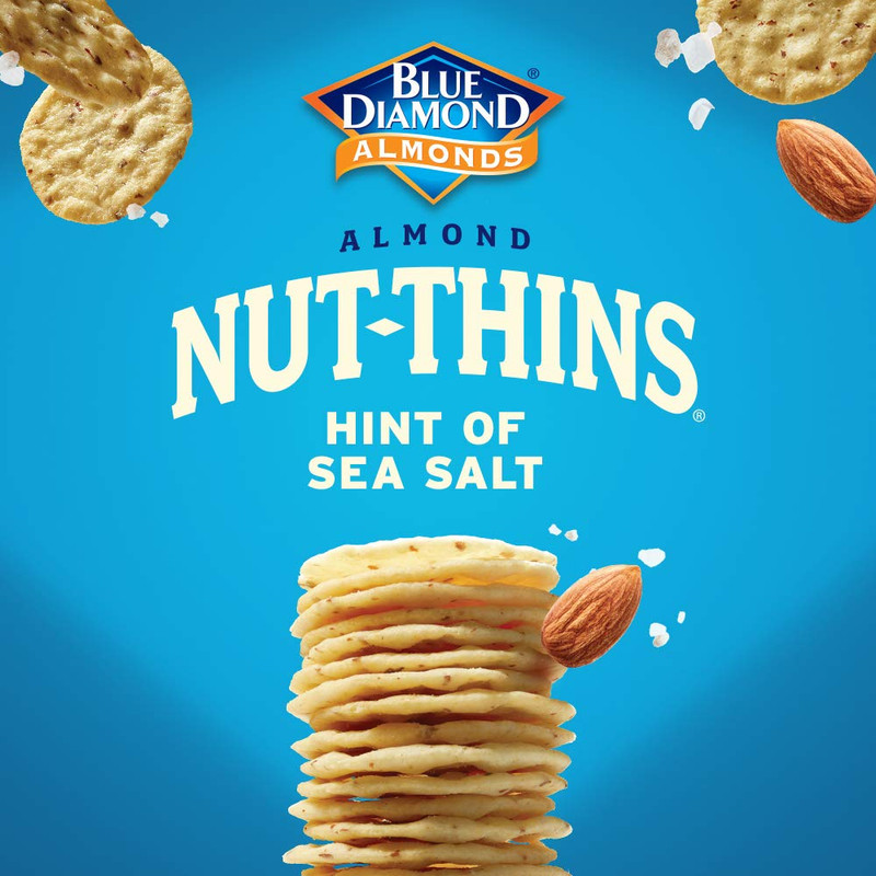 Nut-Thins Gluten Free Cracker Crisps, Hint Of Sea Salt, Family Size, Sea Salt, 7 gallery