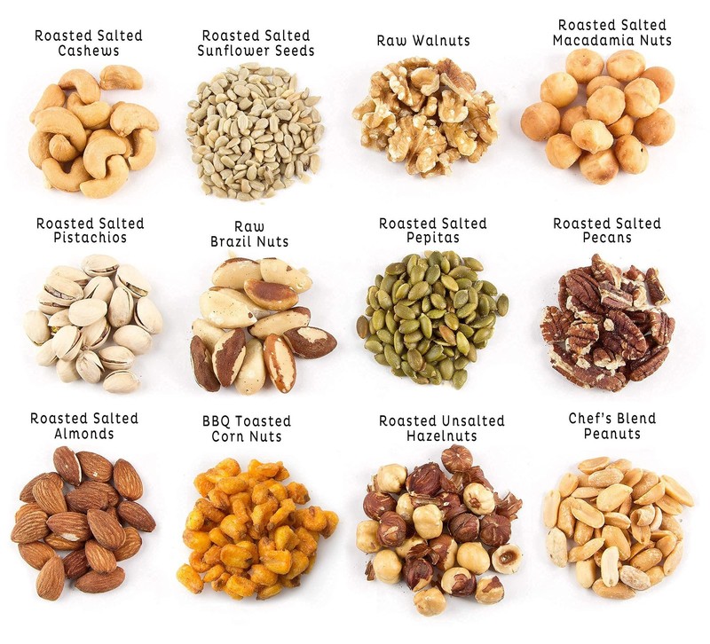 Oh Nuts 12 Variety Nuts Gift Basket Healthy Gift Baskets Gourmet Assorted N... gallery