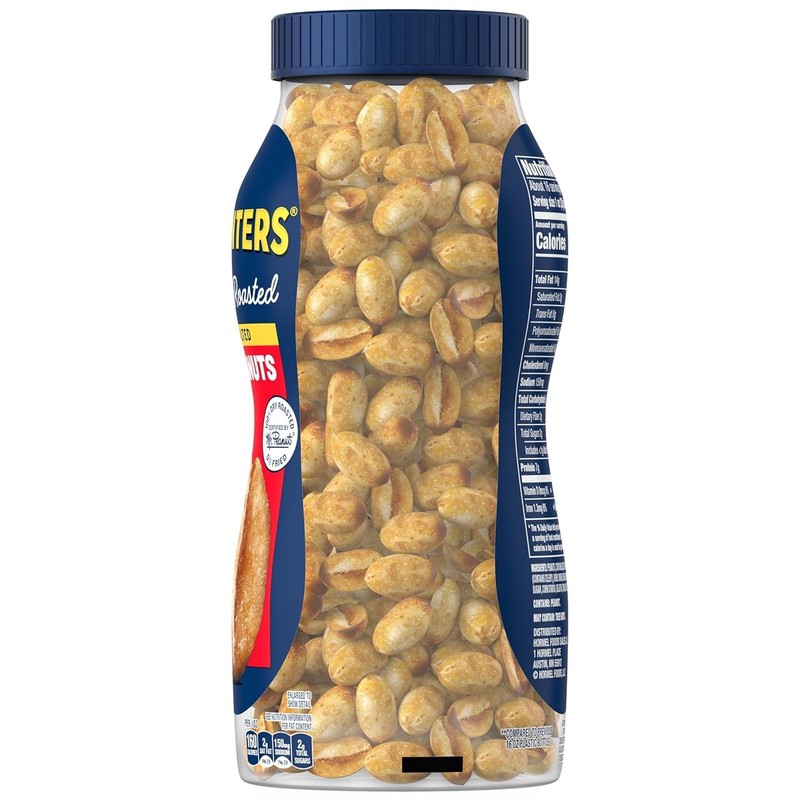 Indulge in Salted Dry Roasted Peanuts - 32oz Pack of 2 for Healthy Snacking gallery