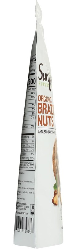 Organic Brazil Nuts Raw Unsalted 8 oz Bag, Protein Source, Vegan, Non GMO, USDA gallery