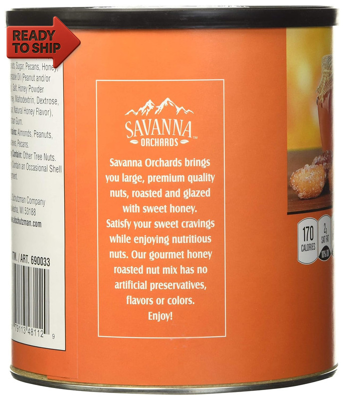Savanna Orchards Gourmet Honey Roasted Nut Mix, 30 Oz (Na) gallery