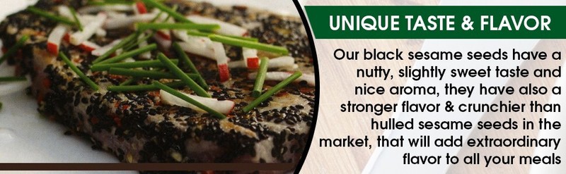 Organic Black Sesame Seeds 2 Lbs Raw Unhulled Lab-Tested gallery