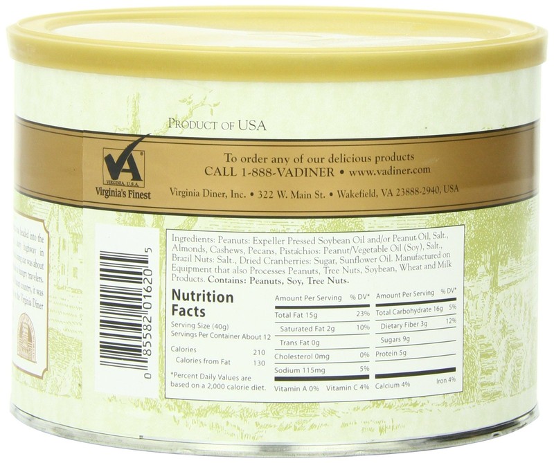 Natural Cranberry Nut Mix: Roasted Almonds, Cashews, Pecans, Pistachios, Drie... gallery