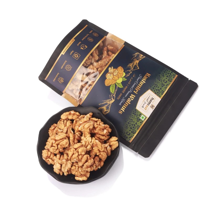 Kashmiri Walnuts Hand Curated Premium Kernels Aakhrot Giri 250g For Desert use