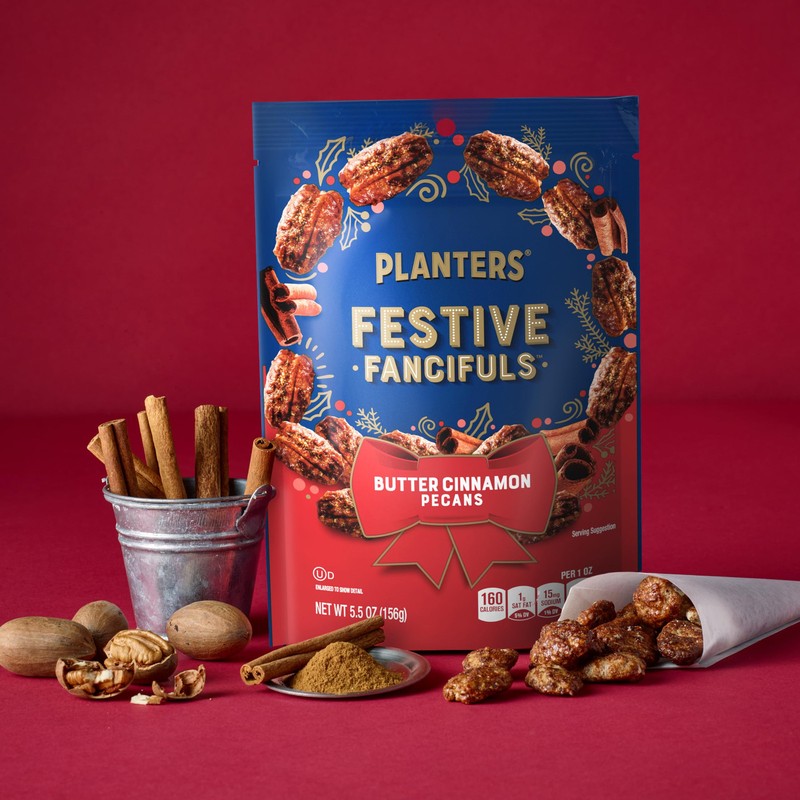 Planters Kettle Cooked Butter Cinnamon Pecans 5.5oz Snack Pack gallery