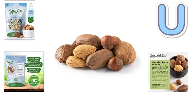 Nutty Fresh In Shell Mixed Nuts - 1 LB Resealable – Perfect for Snacking gallery
