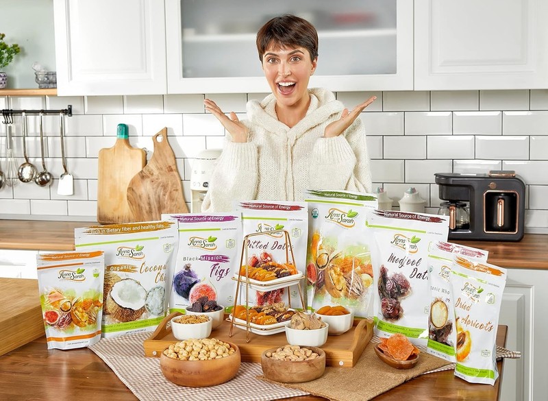 Premium In-Shell Nut Variety Pack, 4 lbs, Mixed Nuts in Shell, Walnut, Almond... gallery