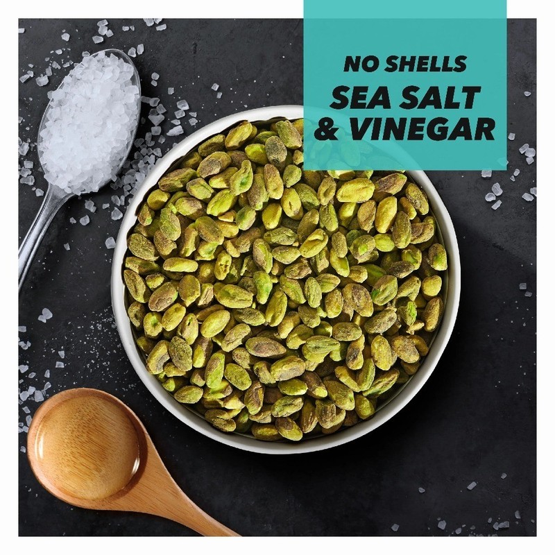 Sea Salt & Vinegar Nuts No Shells 11oz Resealable Bag Crunchy Snack gallery