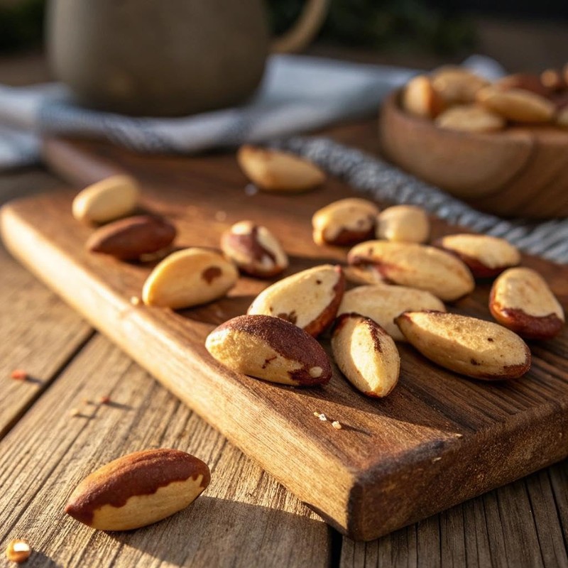 Raw Brazil Nuts Bulk, Unsalted Whole (32oz) - Healthy Snack, Kosher Food gallery