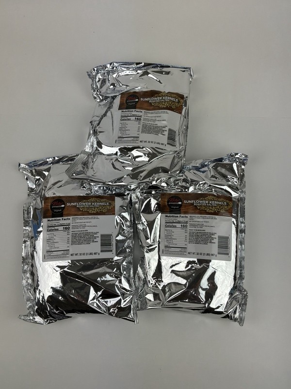 3 Pack Katy’s Kitchen Sunflower Kernels Roasted Salted 01/2027