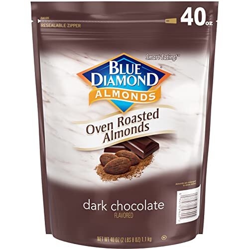 Blue Diamond Almonds Snack Nuts, whole natural snacks, assorted flavors, 40 oz,