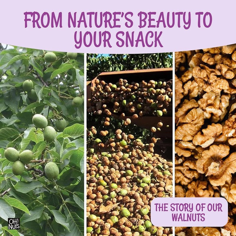 Raw Walnuts 2lb Bulk Bag - Unshelled Healthy Mix of Chandler Halves & Pieces ... gallery